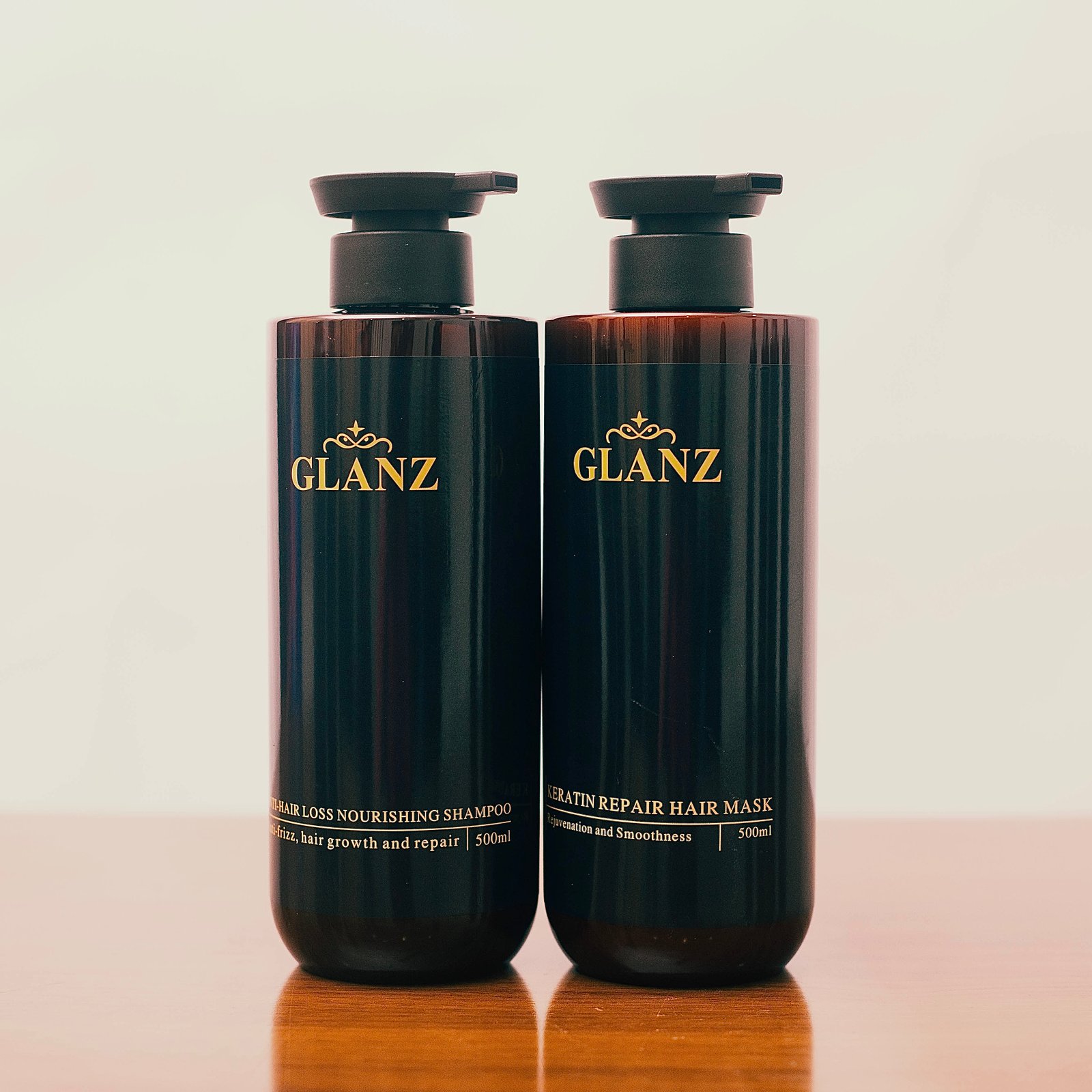 GLANZ Shampoo and Hair Mask